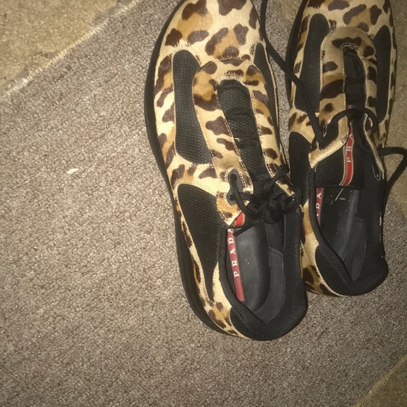 Cheetah print Pradas will negotiate with price - Picture 3 of 4